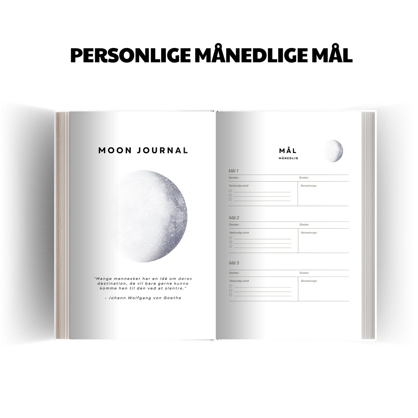 Moon Journal til par